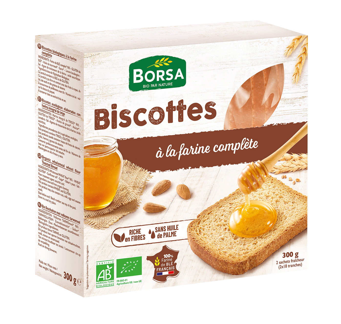 Choc'O lait en sachet transparent de 85 g : Biscuits bio PURAL alimentation  bio - botanic®