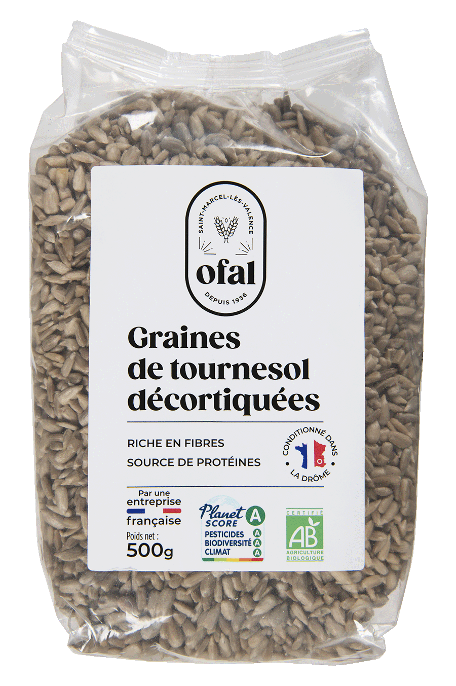 Graines de courge bio France - 250g, Priméal