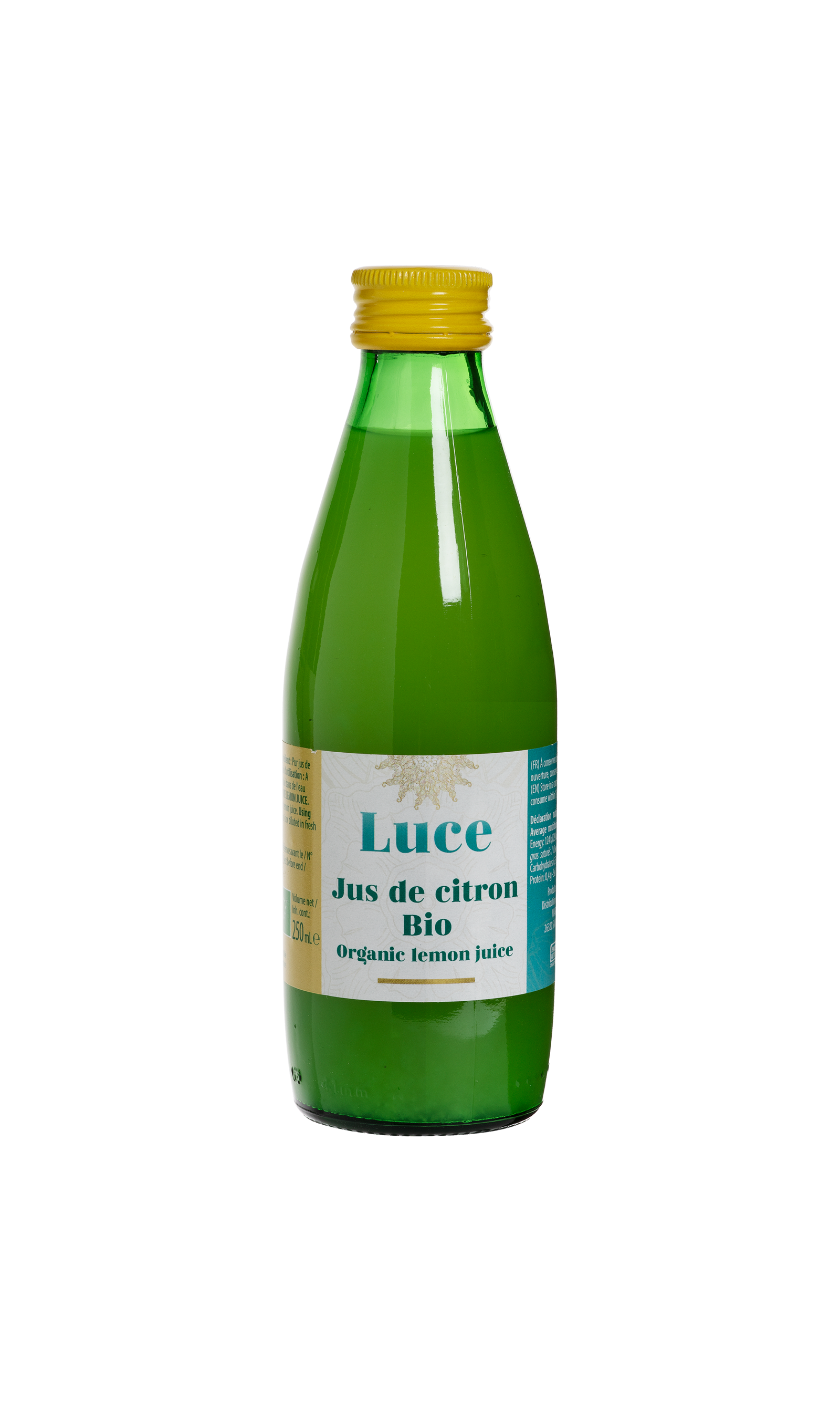 Spécialité de citron - mini bouteille plastique bio - Luce